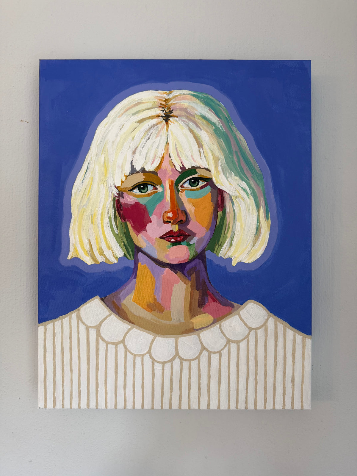"Quiet in Ultramarine" Original