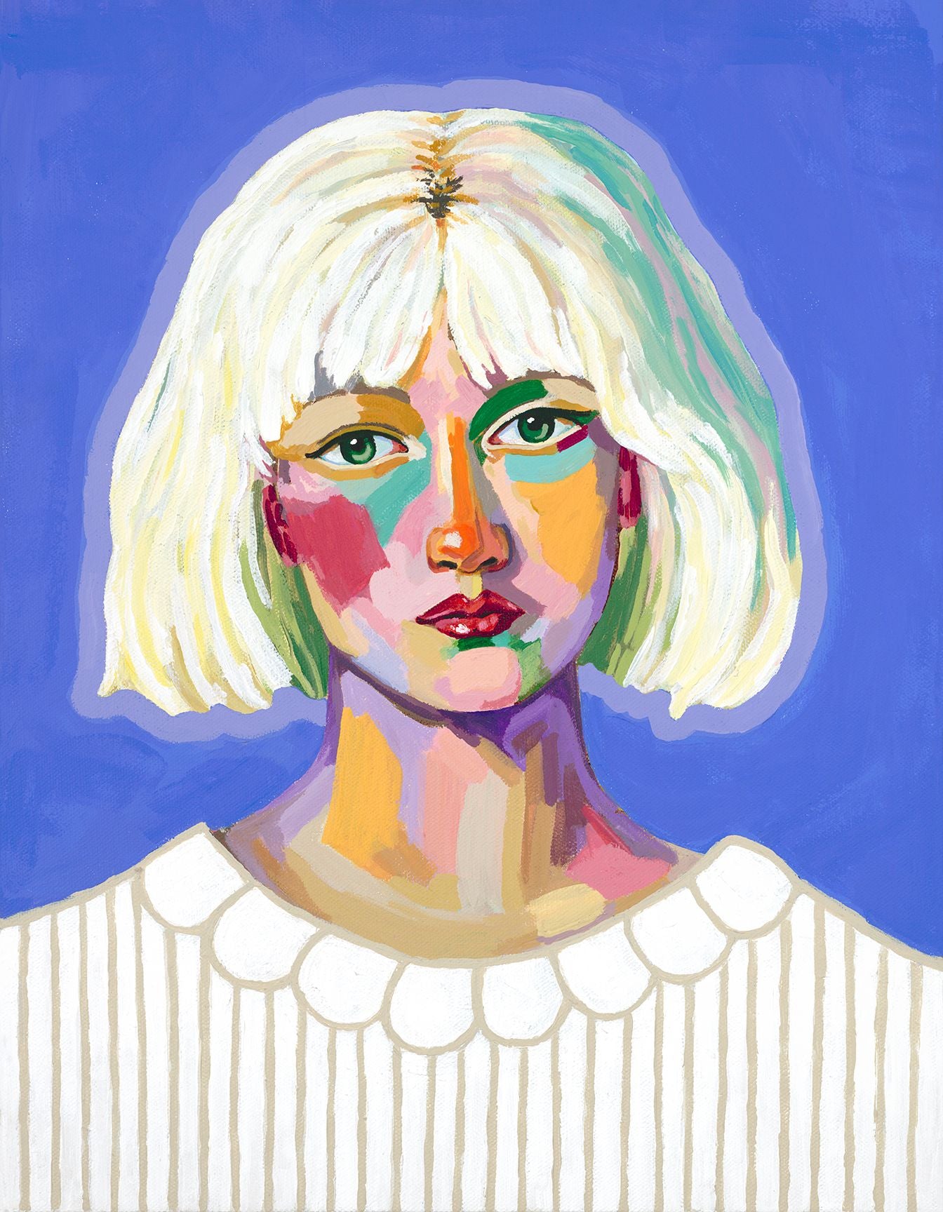 "Quiet in Ultramarine" Limited Edition Print
