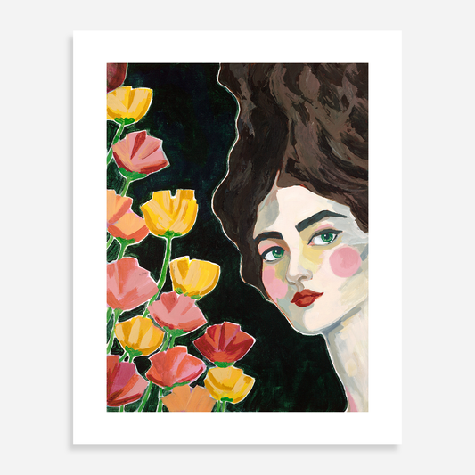 "Among The Poppies" Limited Edition Print