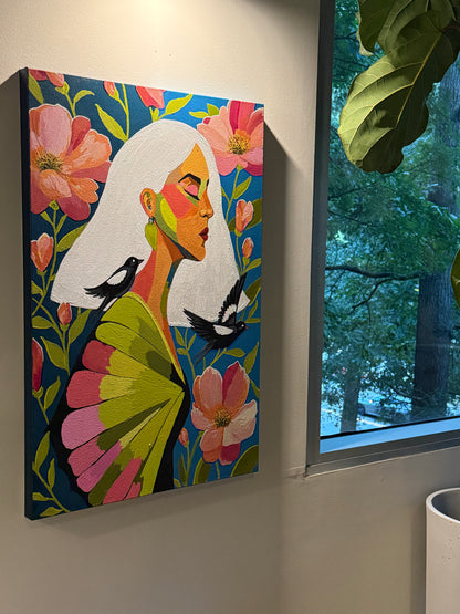 "Becoming Chartreuse" Original