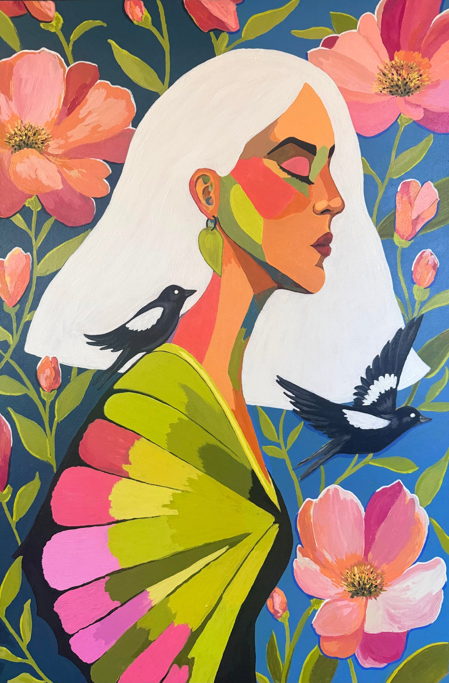 "Becoming Chartreuse" Original